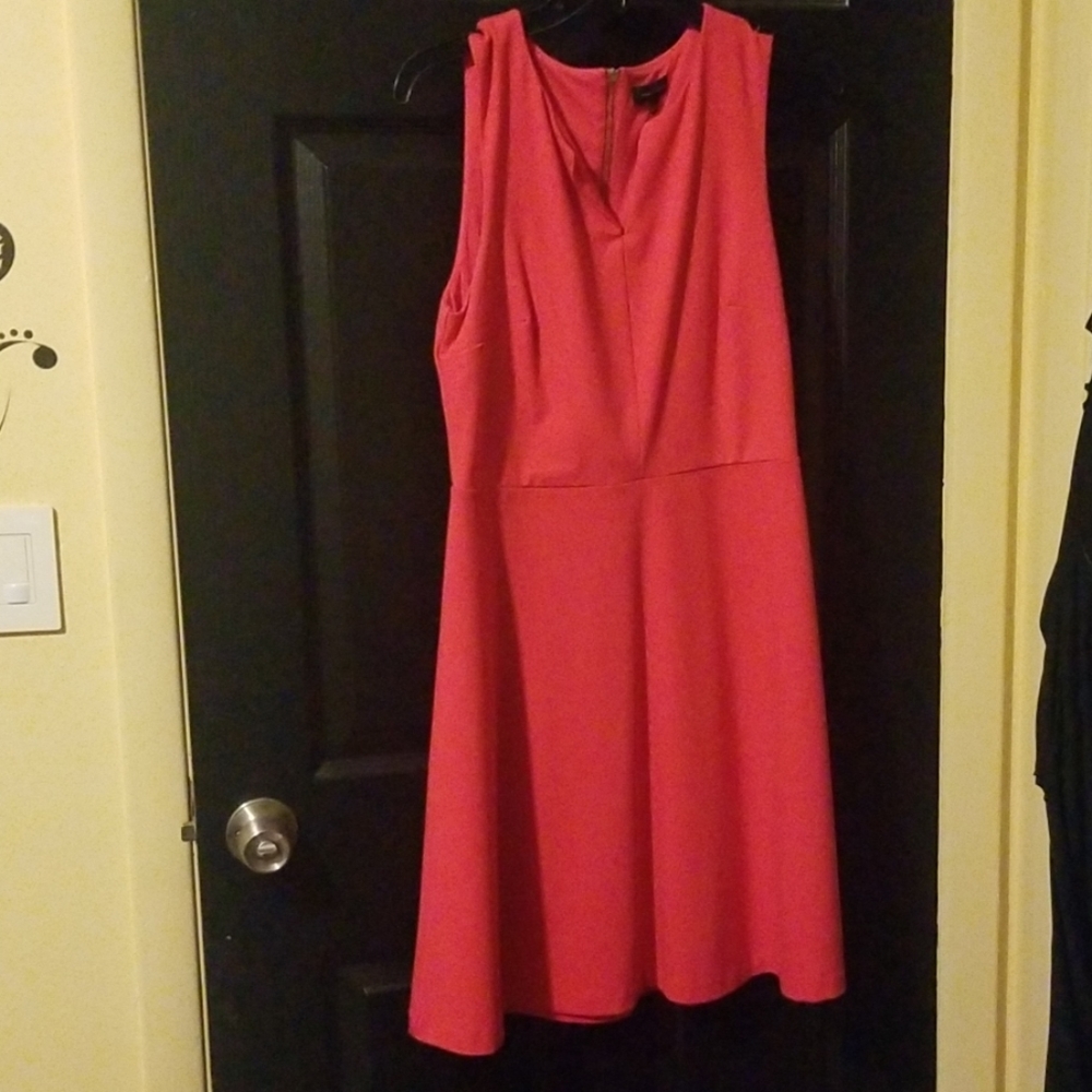 Red dress